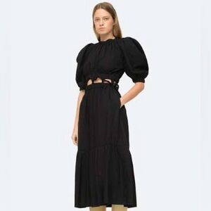 Sea New York Cut Out Long Black Dress